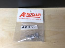 Aeroclub AV039 Räder Weissmetall (3 Stk.) neu 1:72