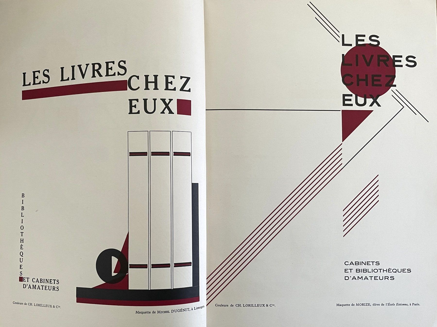 Grafica & Litografie: Les livres chez eux - Maîtres imprimeurs - Art Deco Grafik – Usato da Savagnier venduto da Ne2065 3