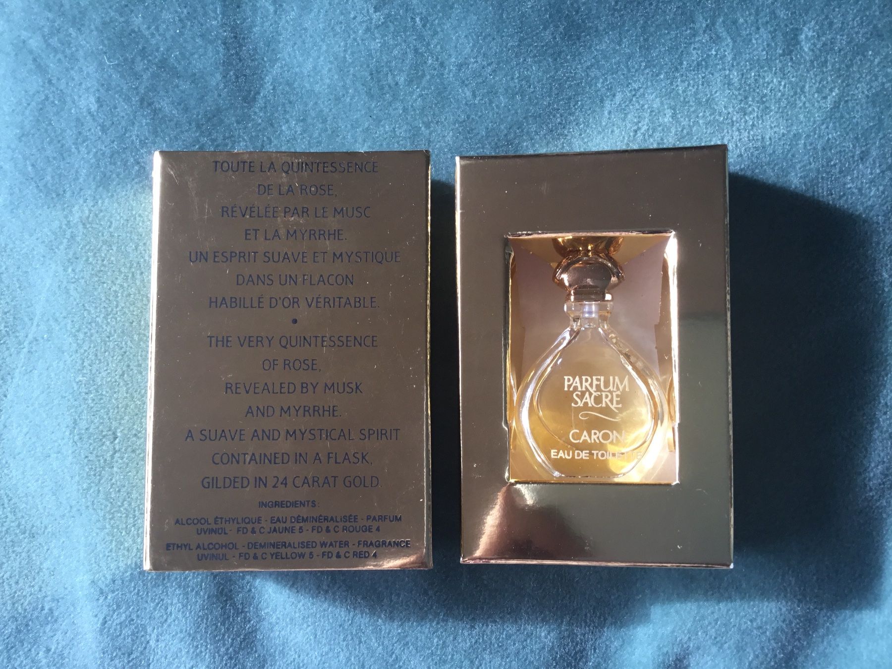 Profumi & Eau de Toilette: Caron parfum sacré miniature de collection – Nuovo e nell'imballaggio originale da Le Landeron venduto da nic_8hd5 2