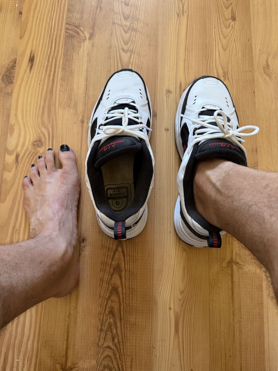 Nike Chaussures hommes: Nike Air Monarch Sneaker – D'occasion à Lohn-Ammannsegg par -dovahkiin-