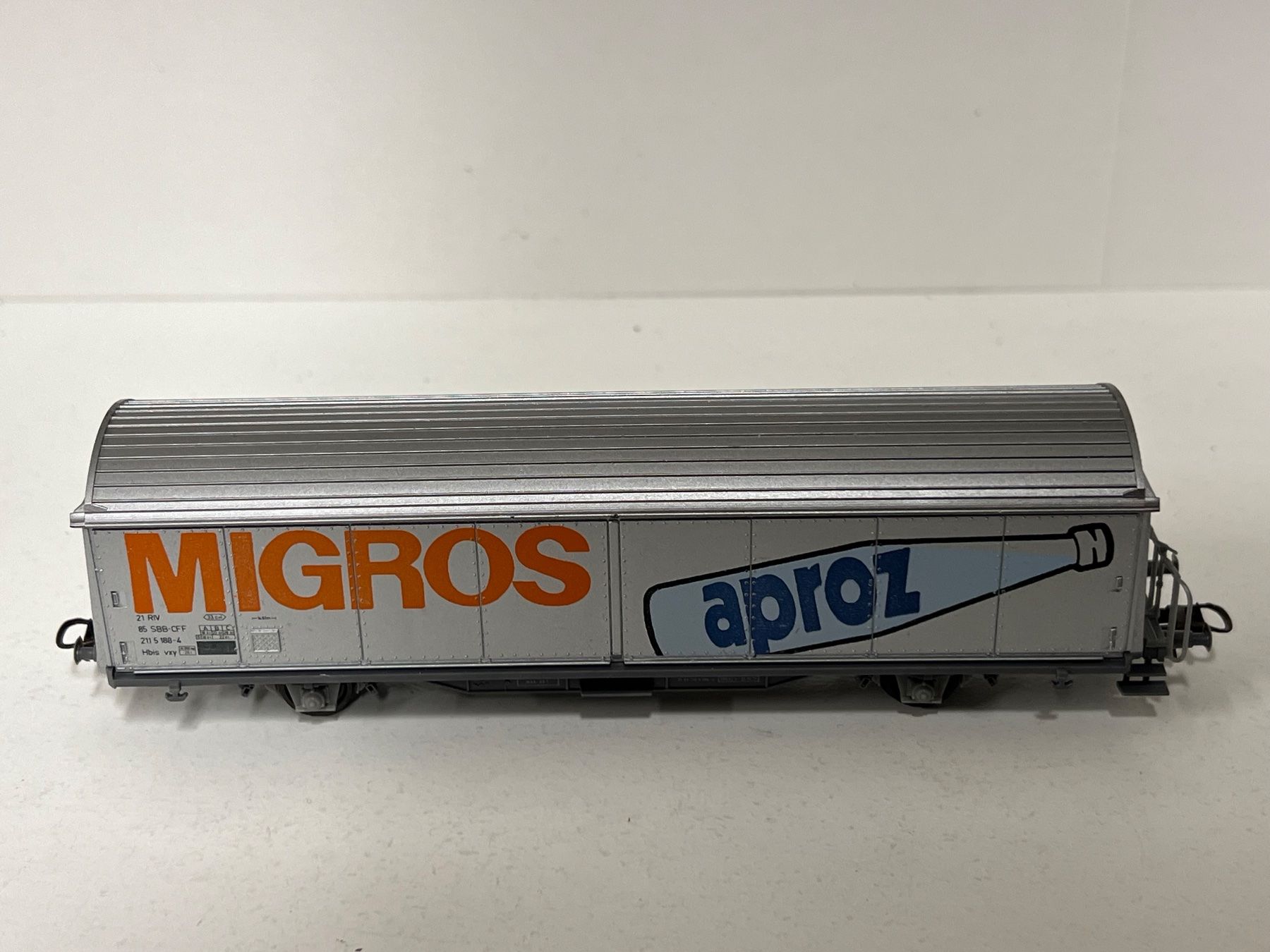 Roco Modellini di ferrovie: Roco MIGROS aproz   H0 DC – Usato da Geroldswil venduto da TopTrain54 1