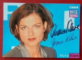 Mona Klare Autogramm signiert Fotopostkarte 10x15cm