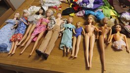 vintage Barbie + Fashion dolls