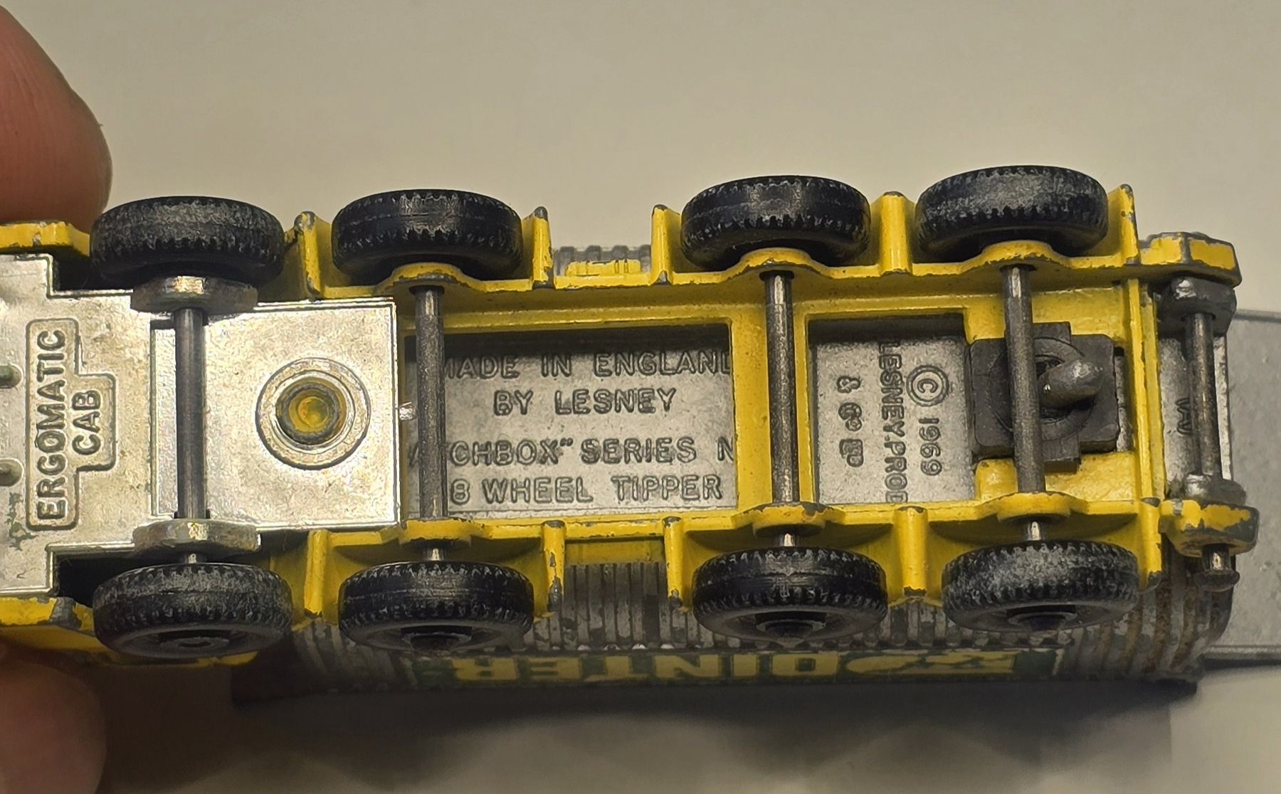 Matchbox Modellautos: Matchbox 1969 6-Wheel Tipper – Gebraucht aus Kirchberg BE von HotWheelsSammler 3