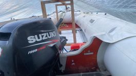 Schlauchboot Suzumar MX-420/1AL mit 8ps Motor mit Zubehör