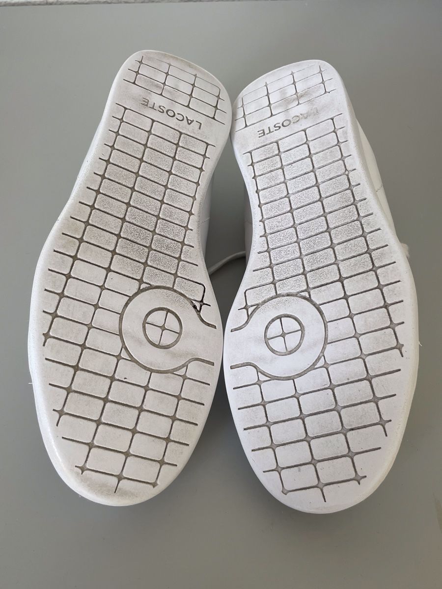 Lacoste Scarpe da donna: Baskets Lacoste Carnaby blanches, taille 38 – Usato da Vuadens venduto da Nina11 4
