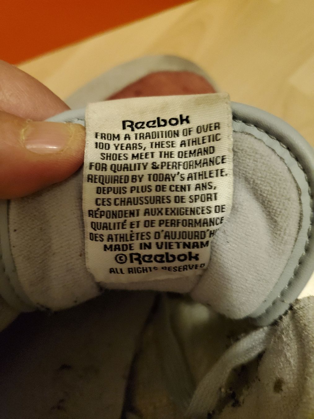 Reebok Scarpe da uomo: Reebok gr.45,5=28,5-29cm – Usato da Diepoldsau venduto da TripleX 4