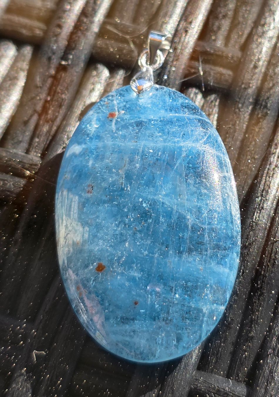 Minerali & Pietre curative: Aquamarin Anhänger – Nuovo e nell'imballaggio originale da Matzingen venduto da Shay_Crystalz