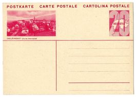 1931 Bildpostkarte Nr 130-024 Bild DELÉMONT (Jura bernois) *