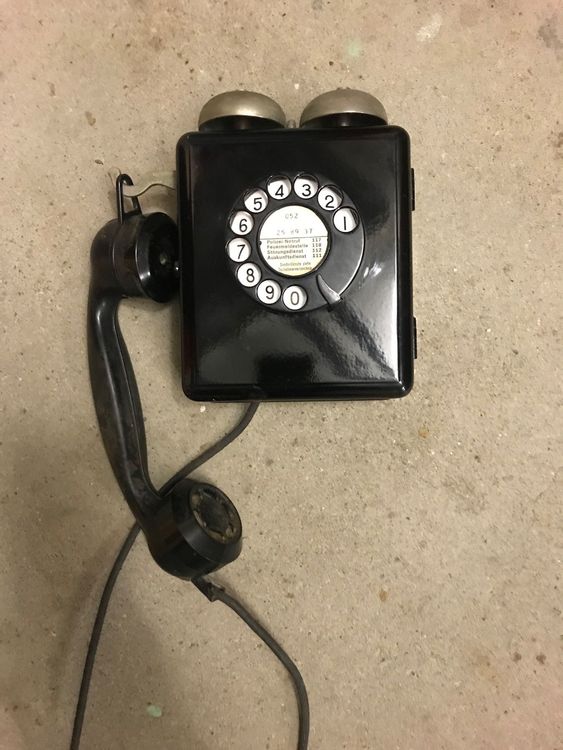 Wandtelefon aus Grossmutters Zeiten | Kaufen auf Ricardo