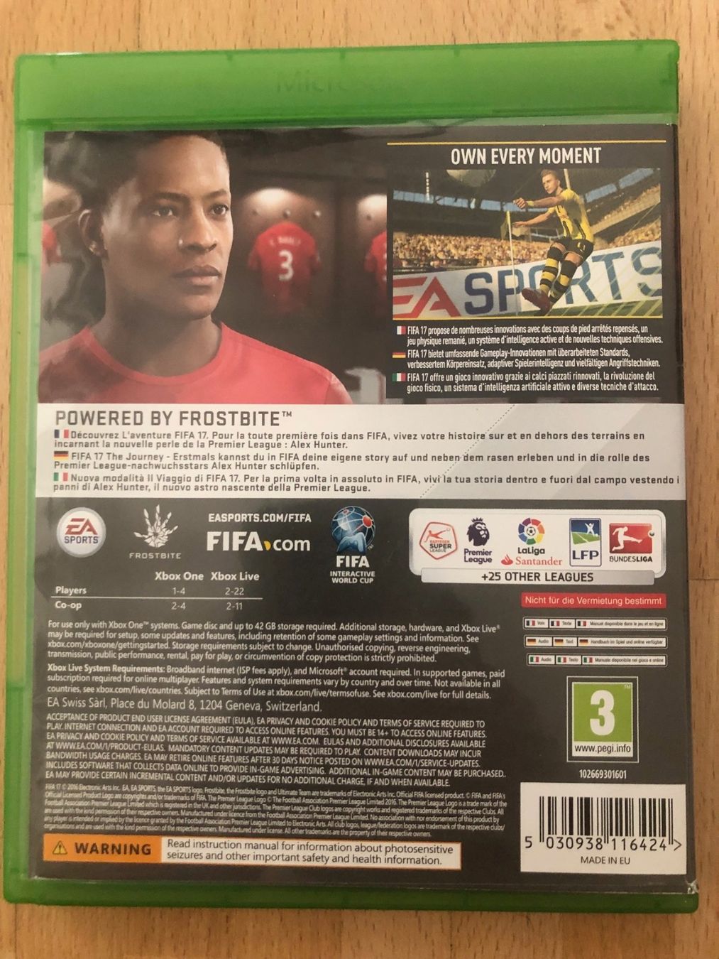Jeux: Fifa 17 - Xbox One – D'occasion à Nussbaumen AG par pik_wj8w 1