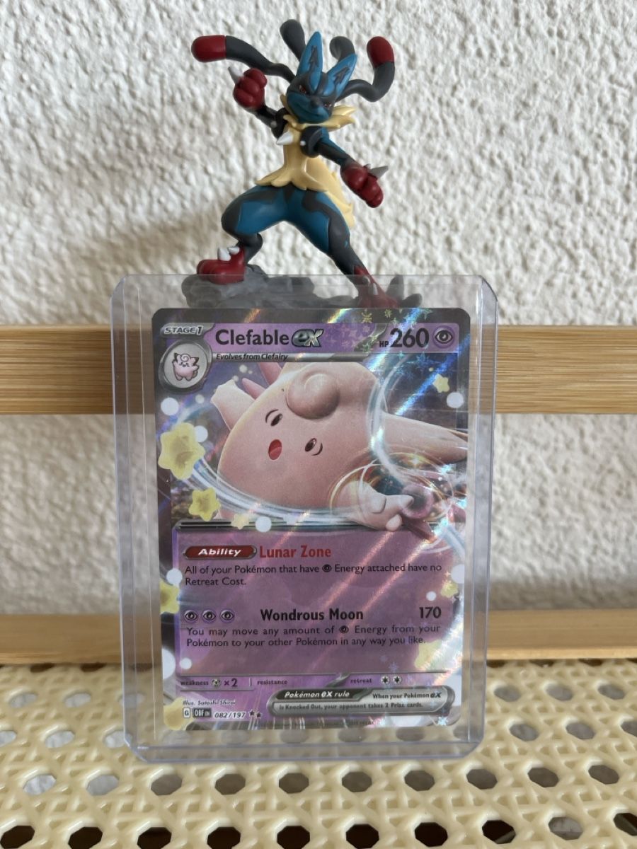 Pokémon Carte collezionabili: Clefable ex 082/197 Double Rare Holo Obsidian Flames   – Usato da Au ZH venduto da curio.concept