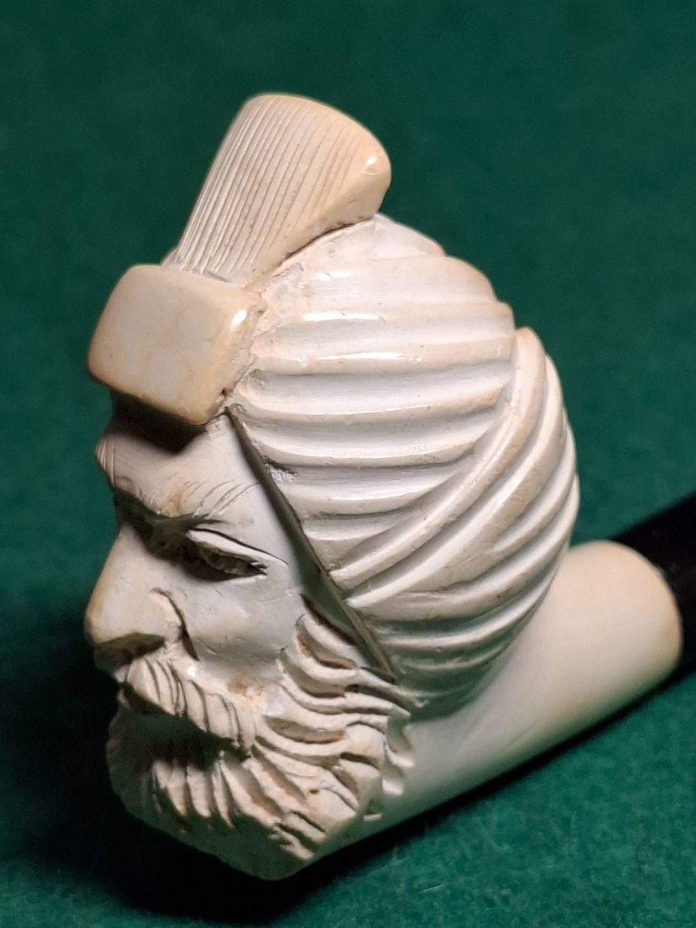 Pipe & Accessori: Meerschaum - Pfeife mit geschnitztem Kopf! SULTAN – Usato da Schlieren venduto da Svenja7 7