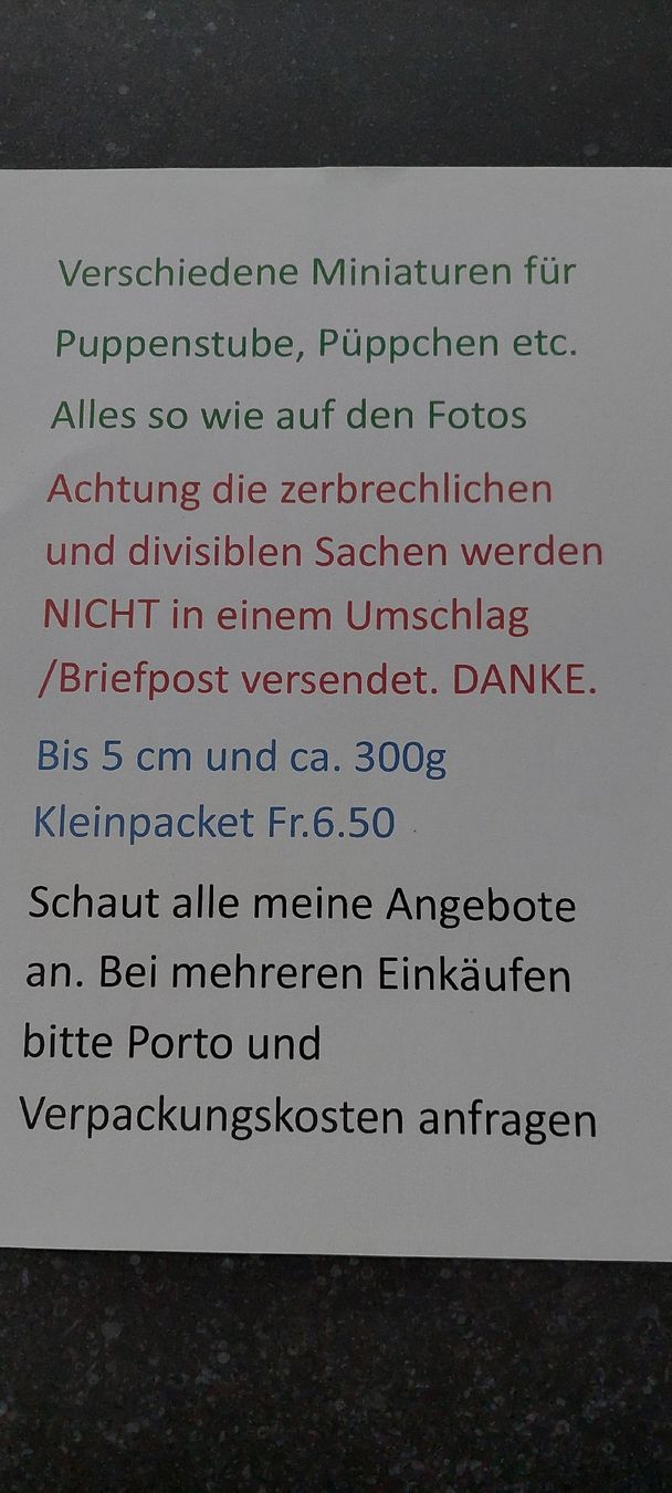 Puppen: Puppenkleidchen  – Neu (gemäss Beschreibung) aus Muri AG von nindo1 1