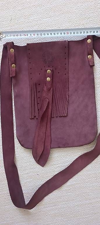 Borse da donna: Handgemachte Leder Tasche  echtes Wildleder  Boho  – Usato da Bern venduto da sv-trade