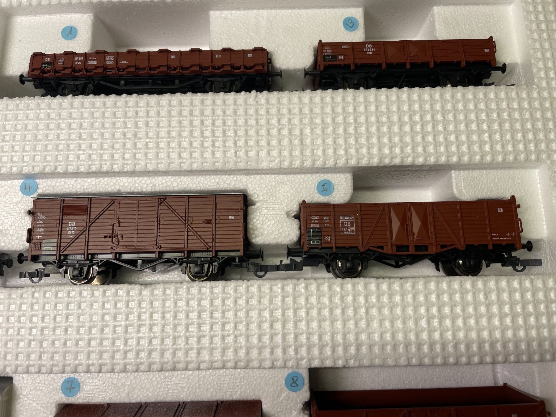 Roco Modelleisenbahnen: Roco 8 Stk Güterwagen in DC – Gebraucht aus Villmergen von Mfritz 4