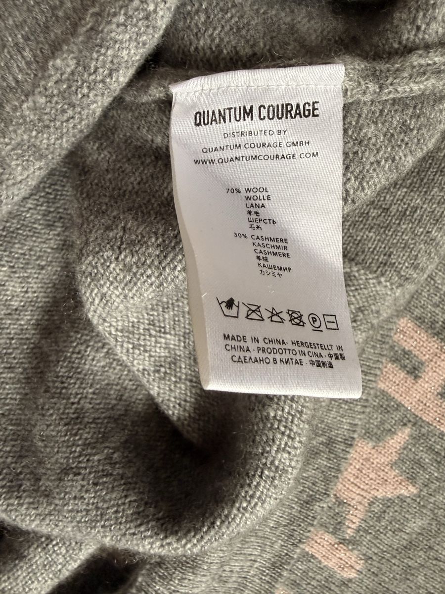 Maglioni & Felpe: Quantum Courage Wool Cashmere Hoodie - Size S – Usato da Uster venduto da Ehol01 3