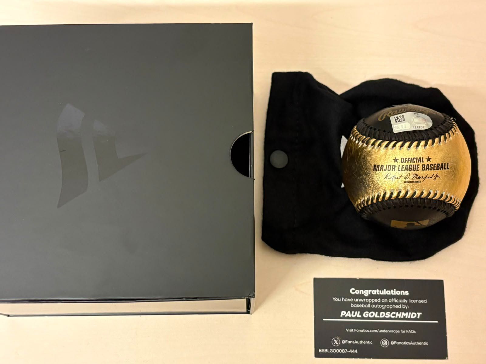Ballons: Fanatics Under Wraps MLB-Paul Goldschmidt signed Baseball – Neuf avec emballage d'origine à St.Gallen par bue_x6yz 1