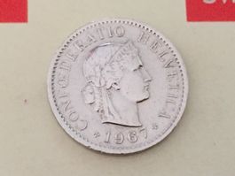 5 Rappen 1967 ss-vz