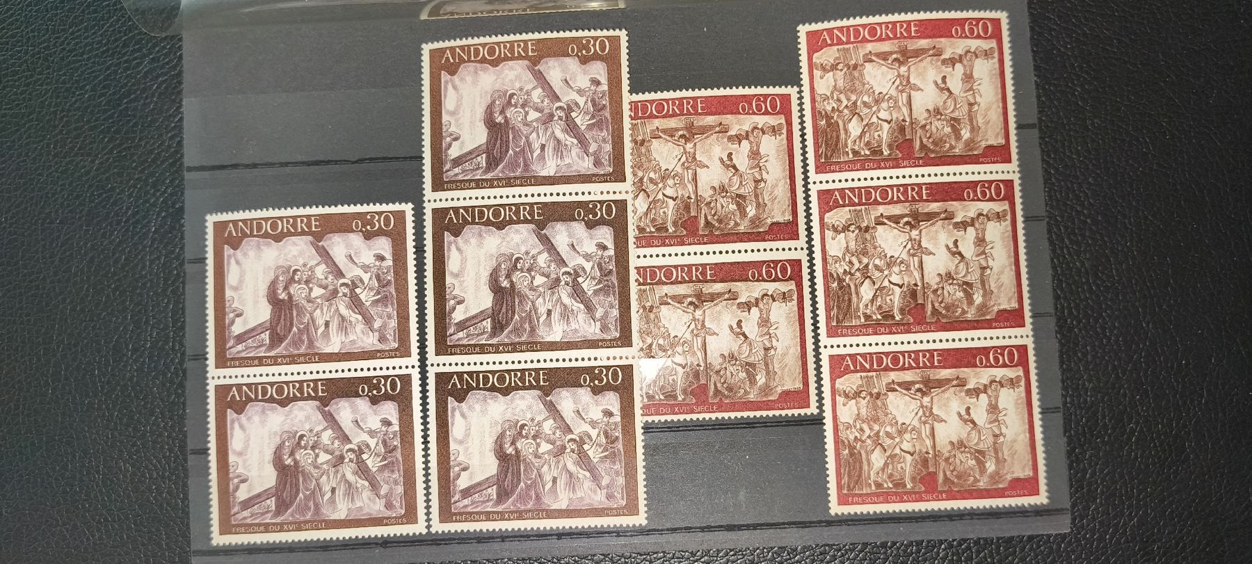 Tutti i francobolli: Briefmarken Andorra Serien ab 1967 postfrisch – Nuovo (secondo la descrizione) da Zürich venduto da pao_zn5f 3