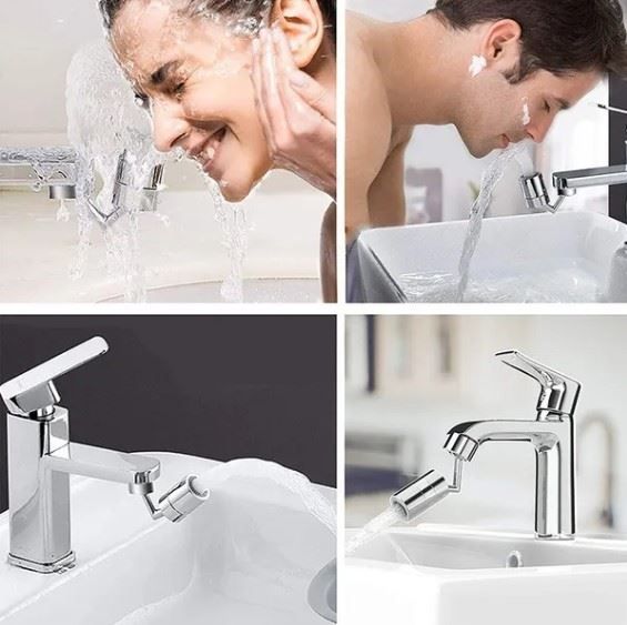 Rubinetteria: Schwenkbarer Wasserhahn Aufsatz – Nuovo e nell'imballaggio originale da Dintikon venduto da Vexi 3