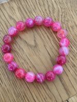 Hildegardearmband rosa aus Achat elastisch NEW