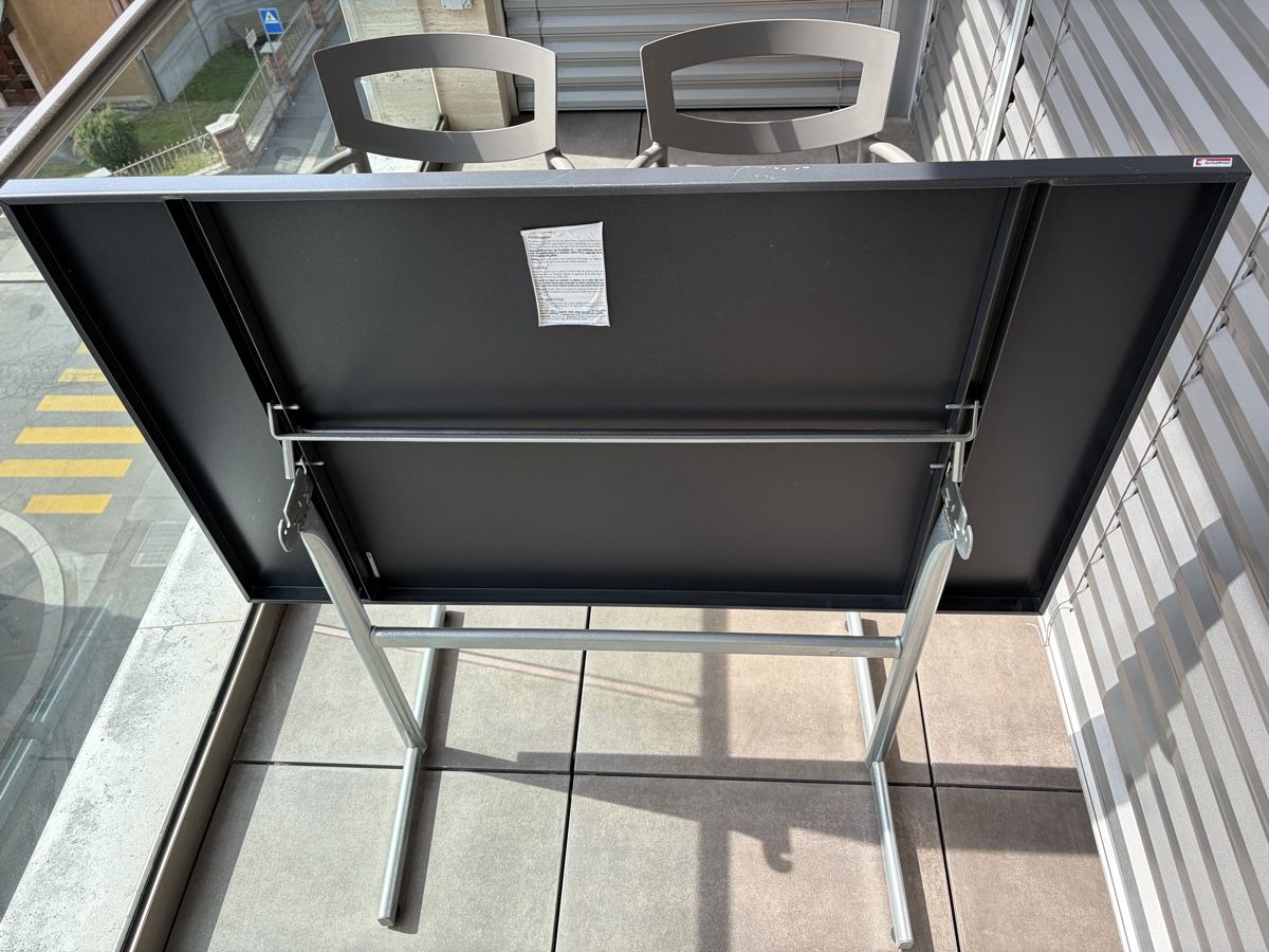 Schaffner Set di tavolo e panche: Schaffner Balcony Table & 4 Chairs Set - Great for Summe – Usato da Lugano venduto da ter_rk9p 5