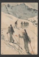 MILITÄRPATROUILLE IM TIEFSCHNEE (O