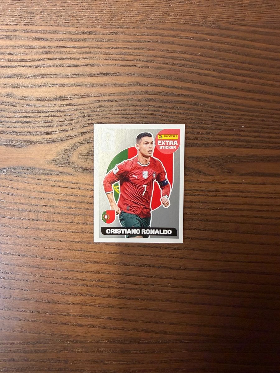 Panini Carte collezionabili: Panini Extra Sticker - Cristiano Ronaldo - Silber – Nuovo (secondo la descrizione) da Wolhusen venduto da AlpenVibe