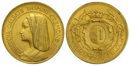 Italien, Cremona, Goldmedaille 1902, Catherina Galeatii