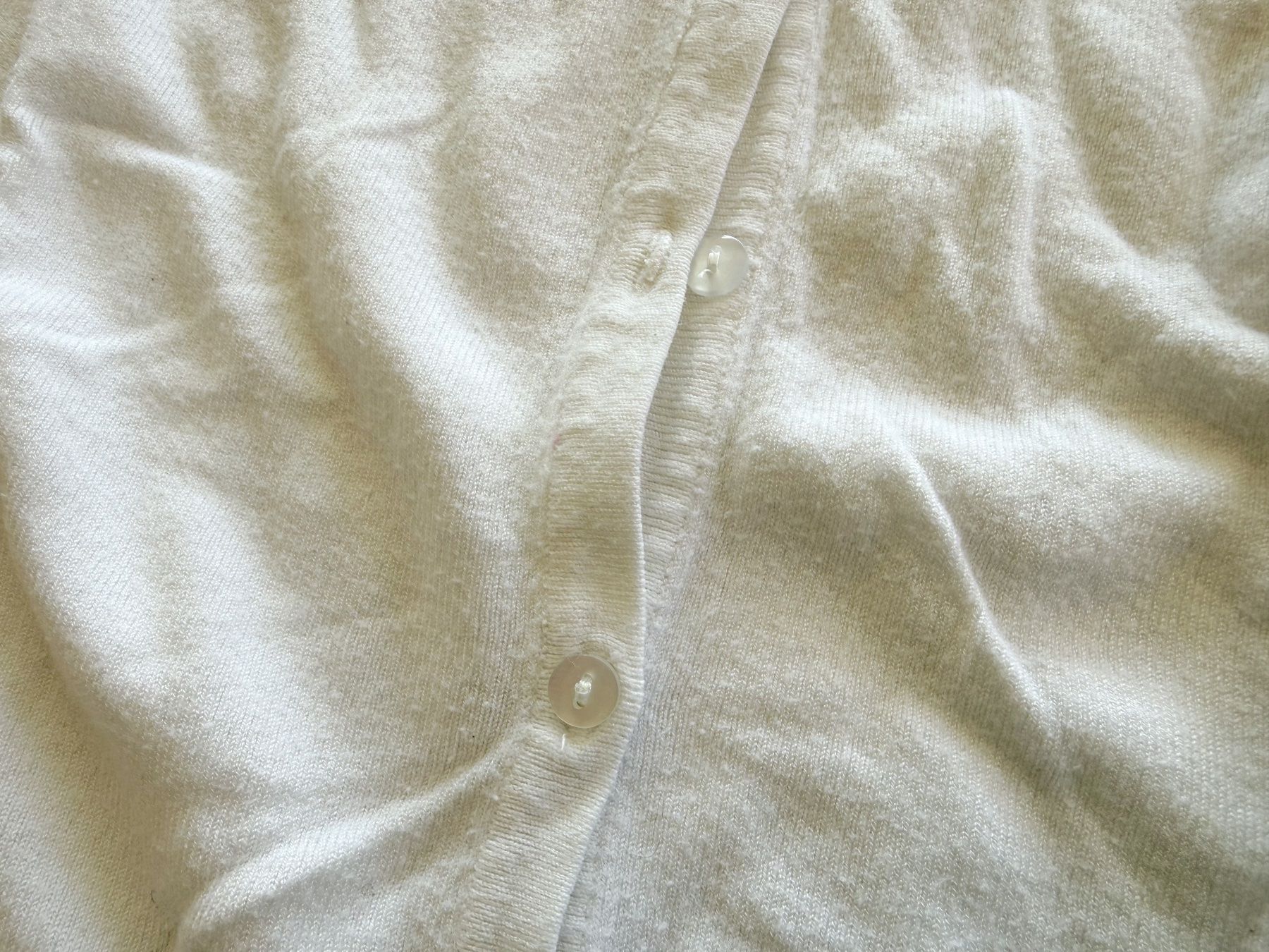 Giacche: Basic Strickjäggli weiss, Gr. L – Usato da Eggenwil venduto da Lissi82 1