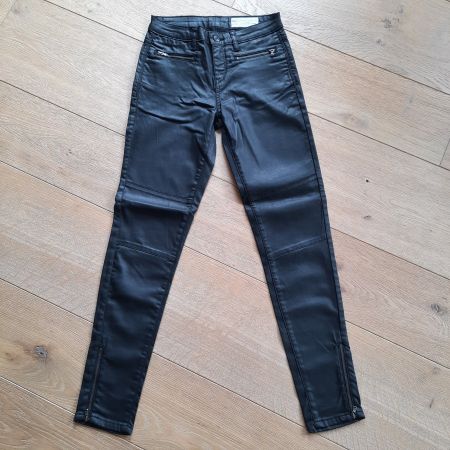 *NEU* Jeans in Lederoptik von Esprit, schwarz, Gr. 25/30