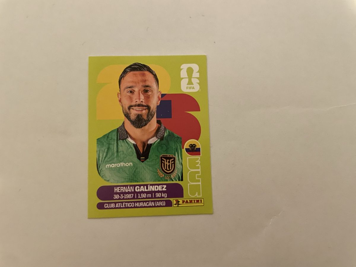 Panini Sammelbilder & Trading cards: FIFA WM 2026 Hernan Galindez ECU 2 – Neu (gemäss Beschreibung) aus Winterthur von Cobraforce