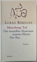 Meienbergs Tod – Lukas Bärfuss – Stücke – Wallstein – Top