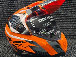 Casque Caberg Offroad Xtrace Savana orange/noir/anthracite