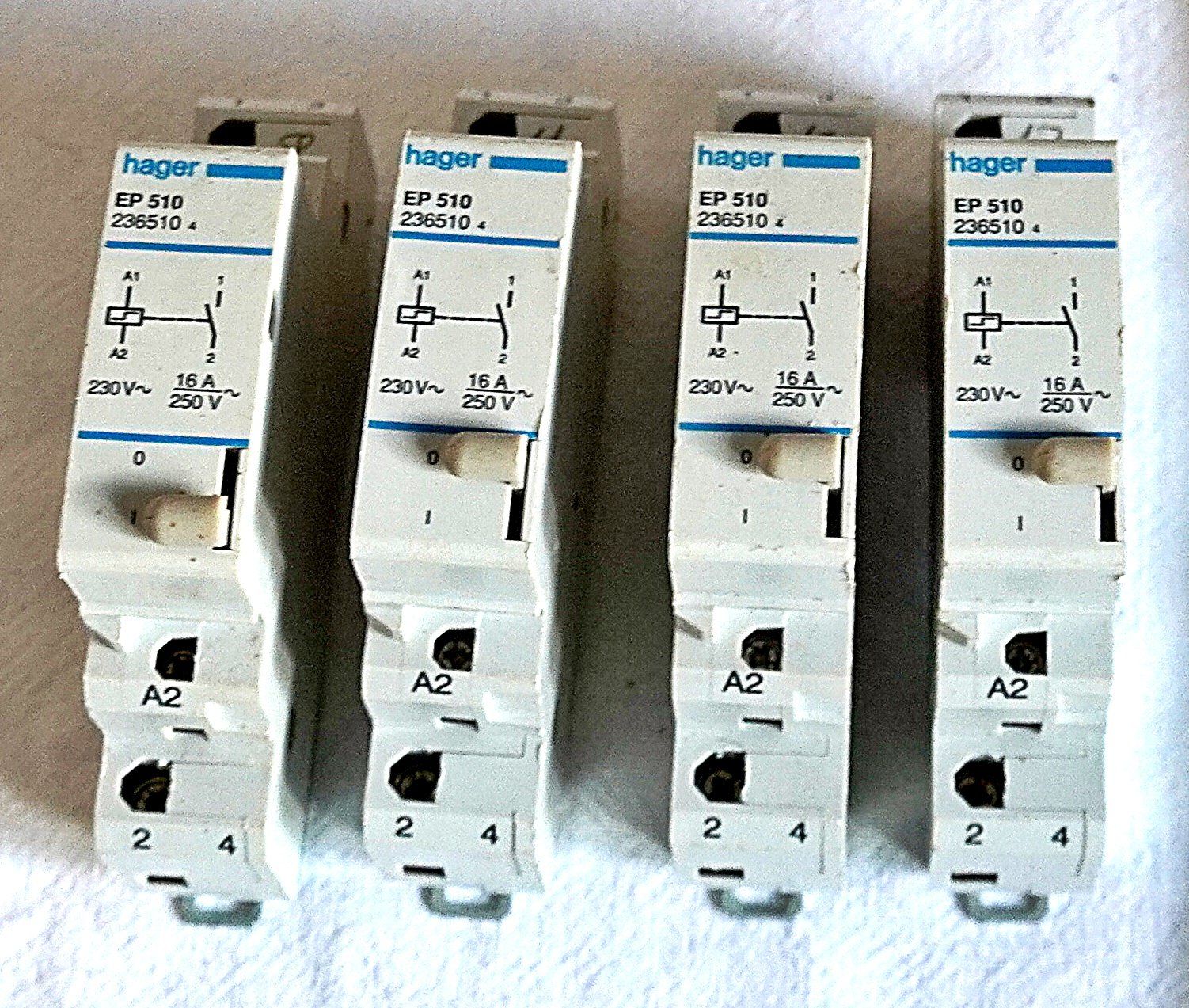 Componenti elettronici: Fernschalter, Impulsschalter, Stromstosschalter – Usato da Baar venduto da 2cvbaar