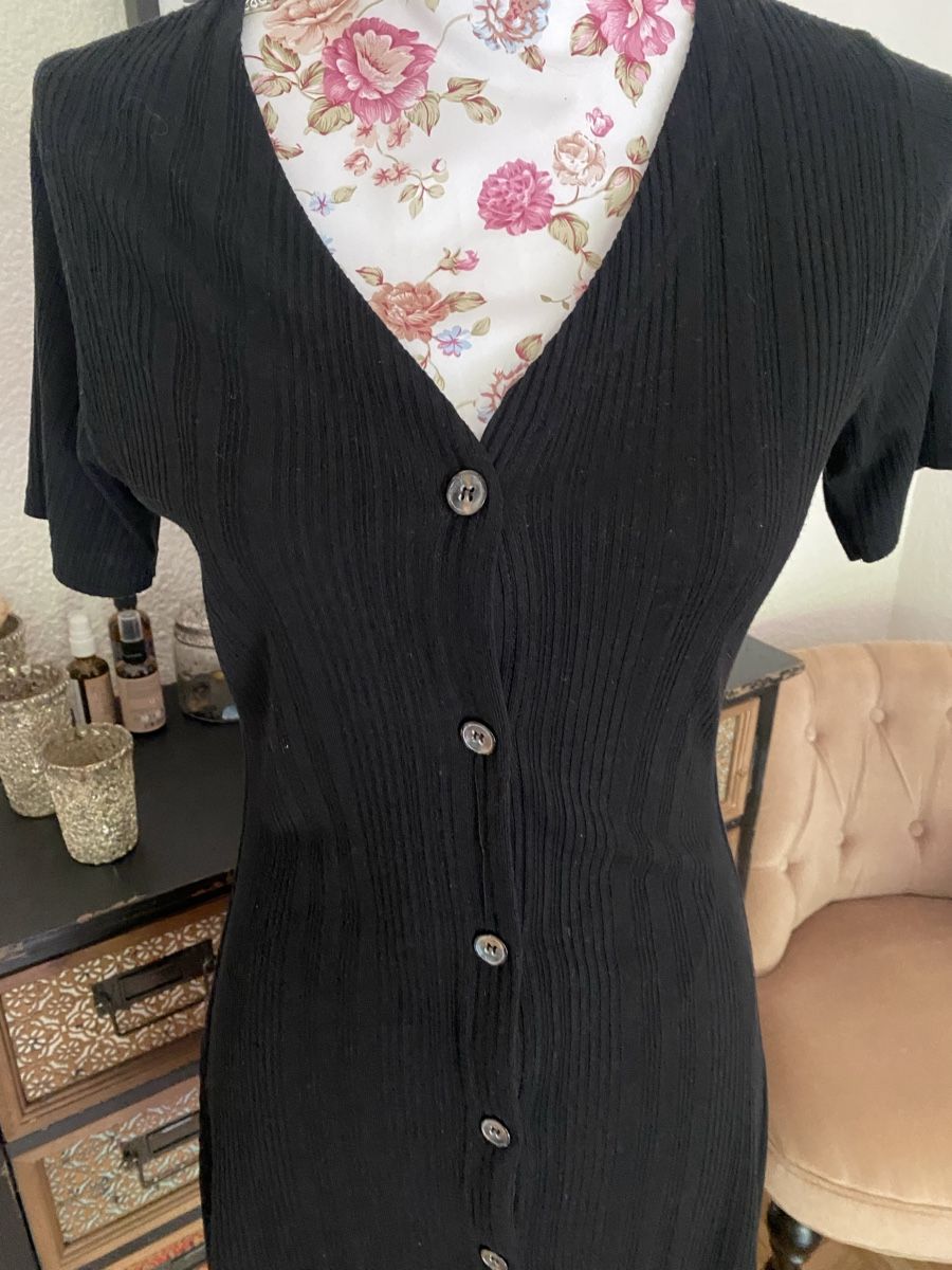 Vestiti: Kurzarm Kleid schwaz starlight Gr S – Usato da Schönenberg ZH venduto da Pfupfli1 1