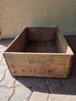 Holzkiste Kiste mit Aufdruck W.C. 6921/2 gebraucht