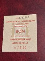 Antiker Bon Amphilex Amsterdam 1967 Rarität