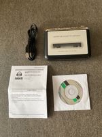 USB Kassetten Player mit USB Kabel und CD neuwertig 