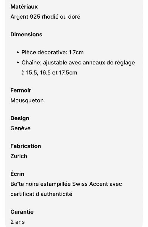 Armbänder & -reifen: Swiss Map  bracelet  – Neu und originalverpackt aus Chavornay von StVanessaCH 4