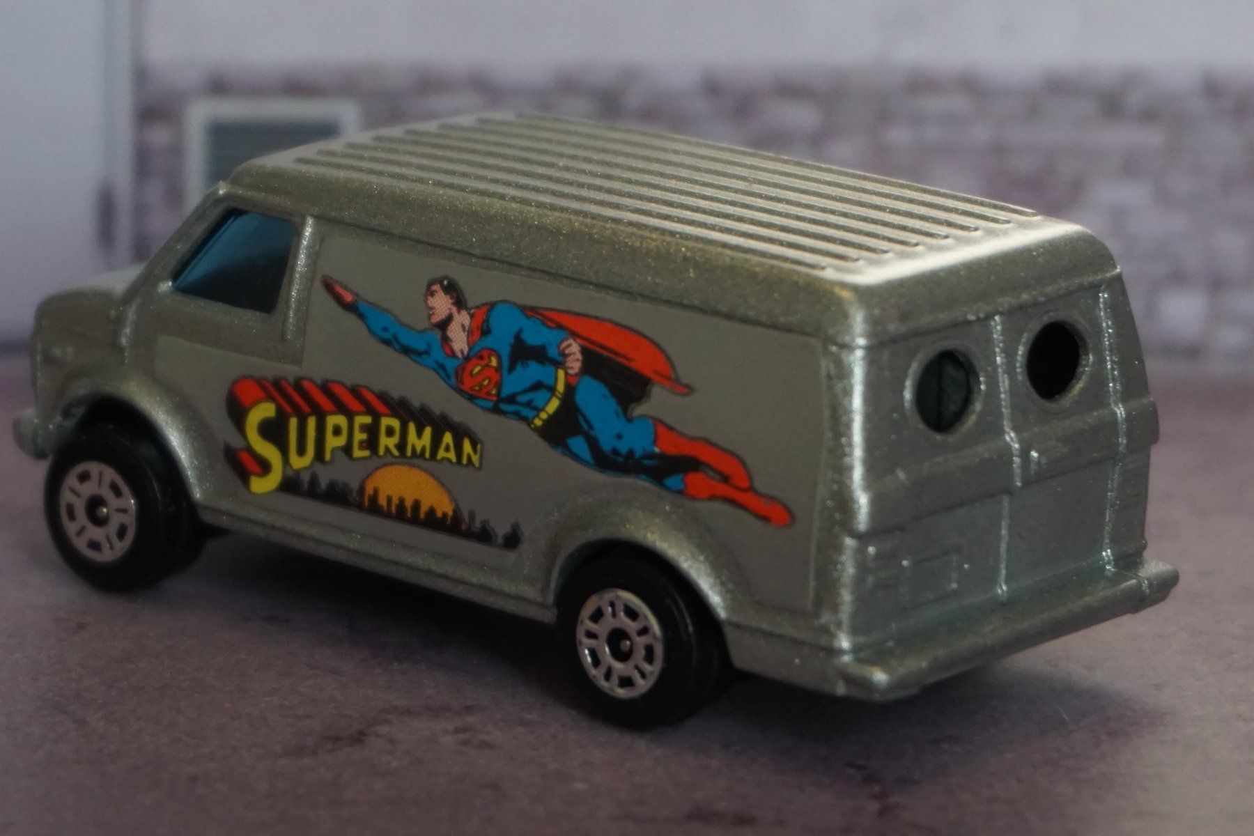 Corgi Toys Modellini d'auto: Corgi Chevy Van Superman ALT TOP !!!!!!!!!!!!!!!!!! – Usato da Reiden venduto da Doppeldecker69 1
