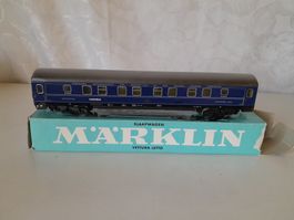 Märklin 4029 Spur H0 Schlafwagen 1:87 Blechwagen, blau