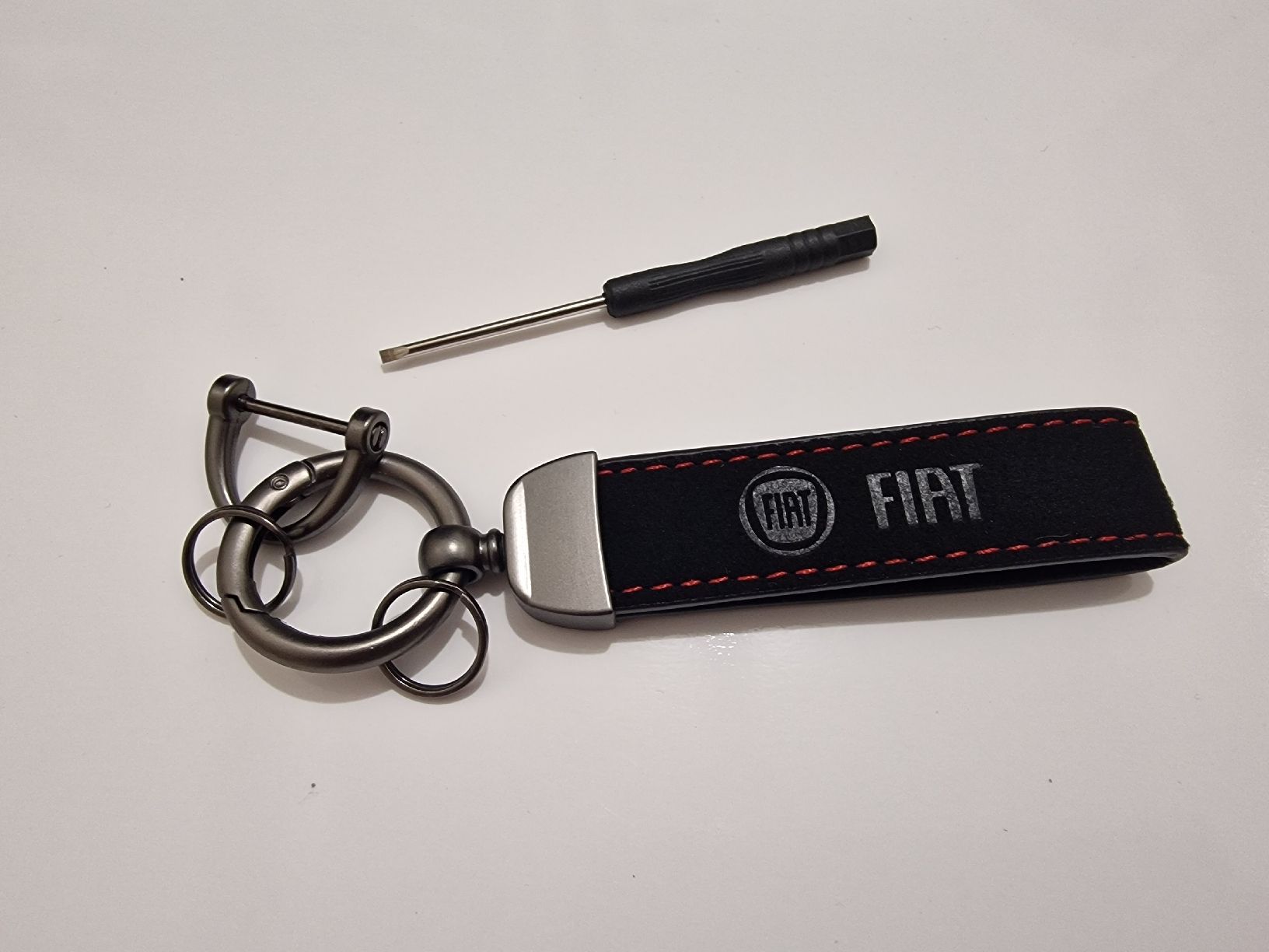 Schlüsselanhänger & - bänder: FIAT Schlüsselanhänger  / schwarz – Neu und originalverpackt aus Sissach von drugho 1