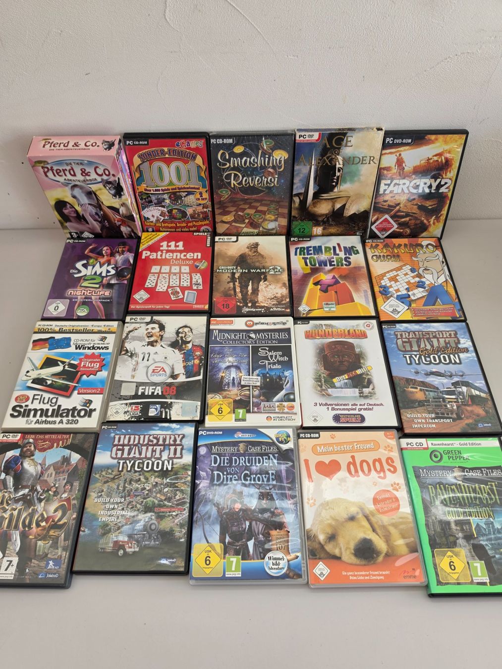 Giochi: PC / Computer Games - Sammlung - 66 Games – Usato da Birr venduto da DisDas 2