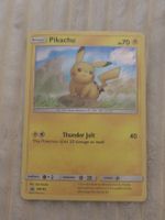 Pokemon Karte Pikachu SM183 Holo guter Zustand