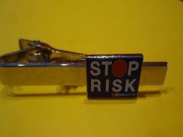 SBB Kravattennadel "STOP RISK"