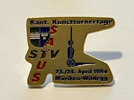 1 Pin Kantonale Kunstturnertage STV Satus Müriken Wildegg 94