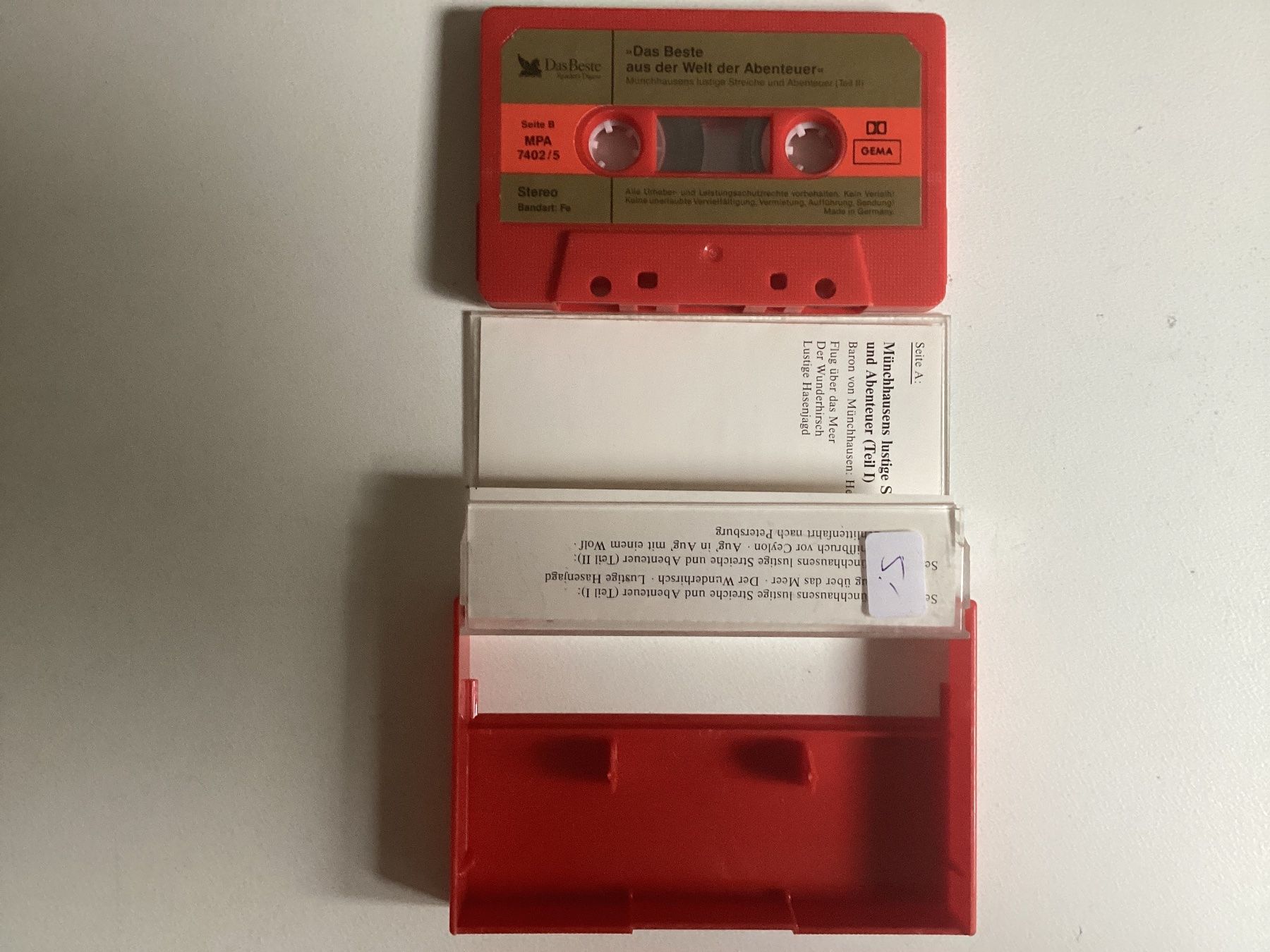 Musicassette: Münchhausen MC – Usato da Gutenswil venduto da Hamzian 1