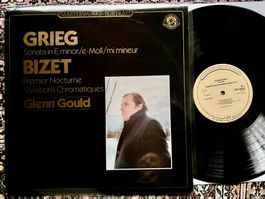 Glenn Gould Grieg Bizet - Sonata - Premier Nocturne LP 🛀